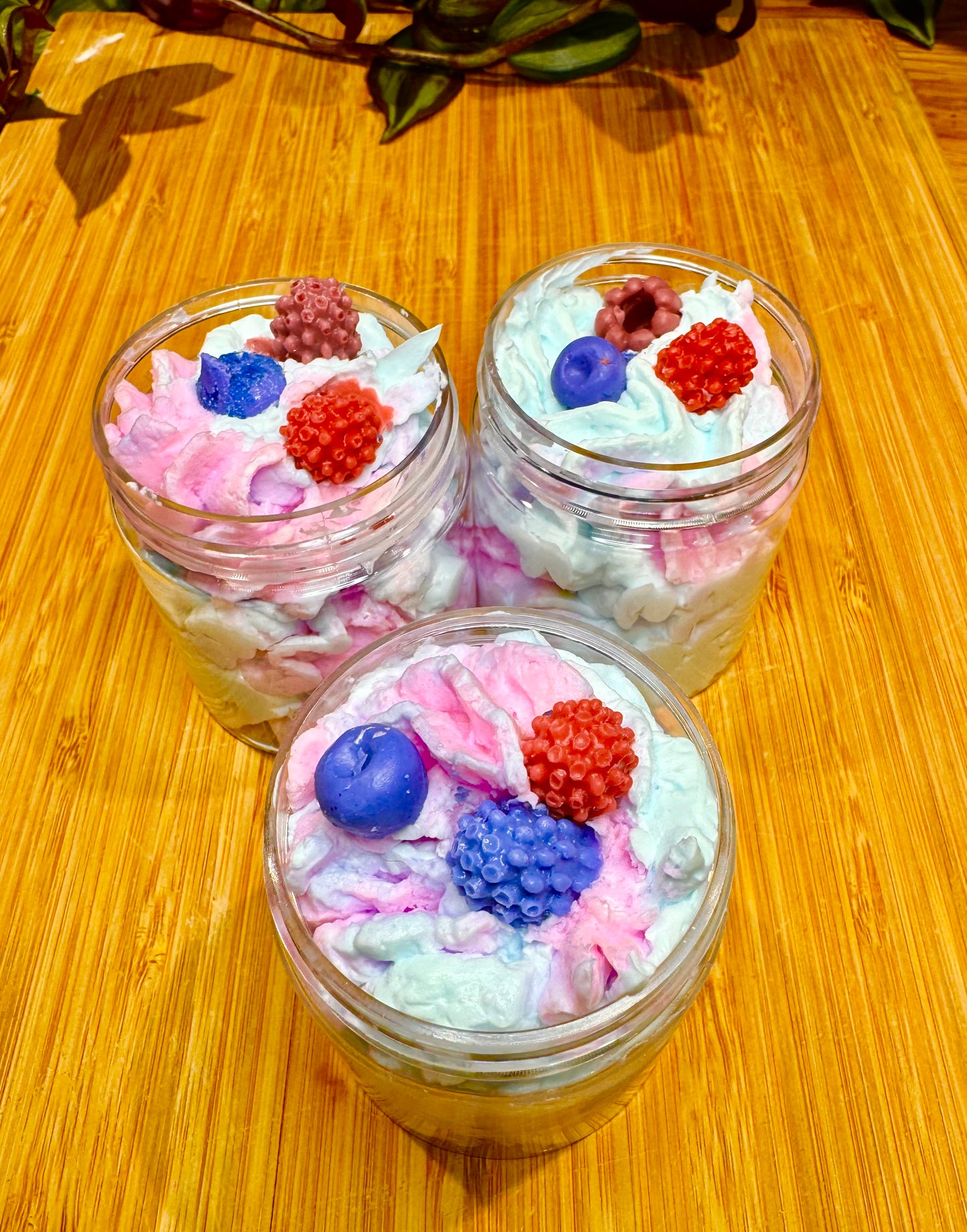 Whipped butter Soap Jar