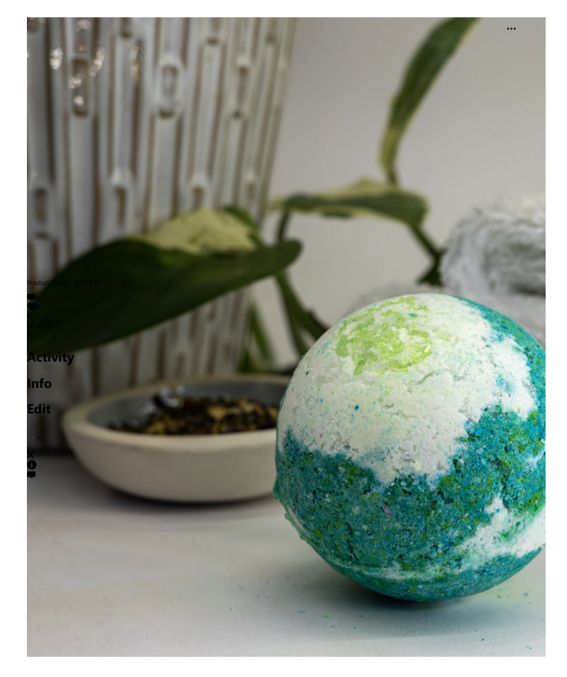 Natural Bath Bombs with Essential oils
