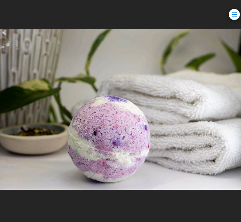 Natural Bath Bombs with Essential oils
