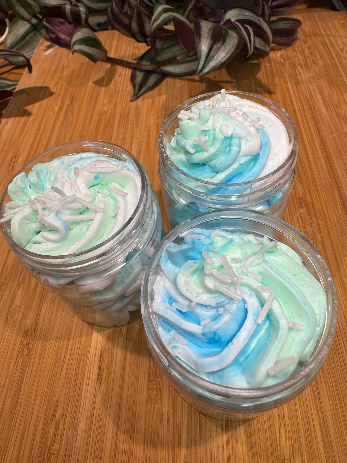 Whipped butter Soap Jar