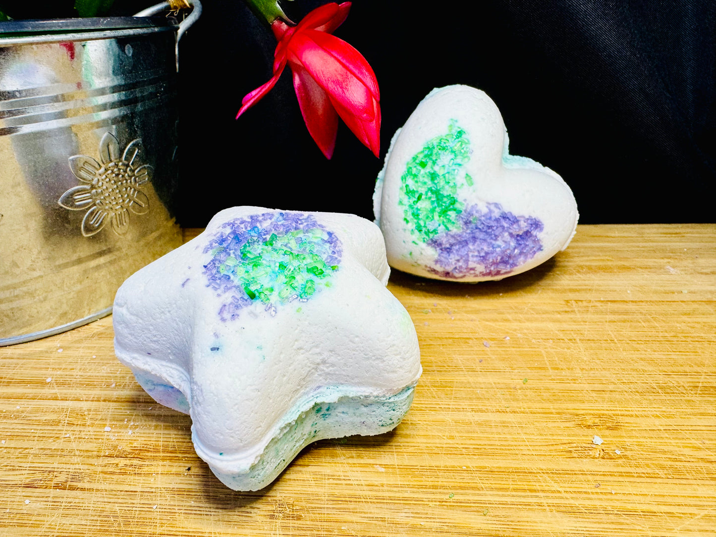 Natural Bath Bombs with Essential oils