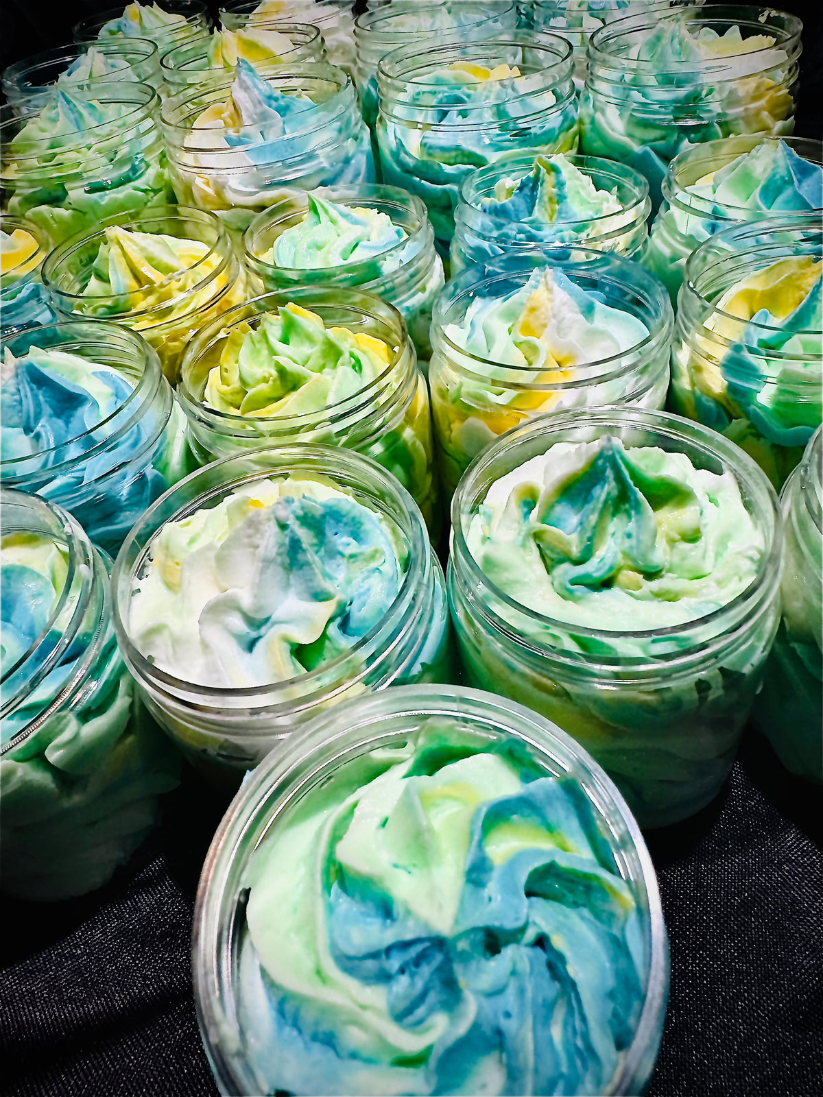 Whipped butter Soap Jar