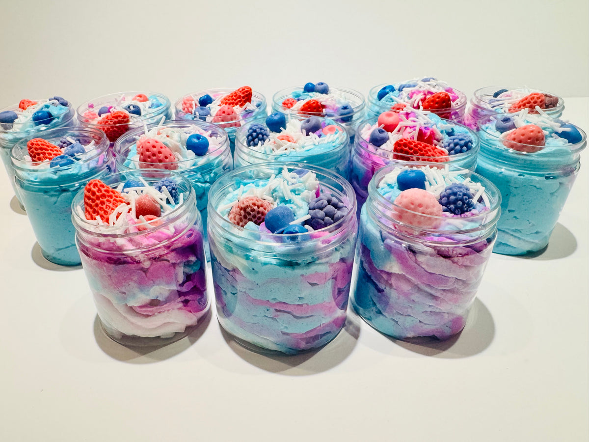 Whipped butter Soap Jar