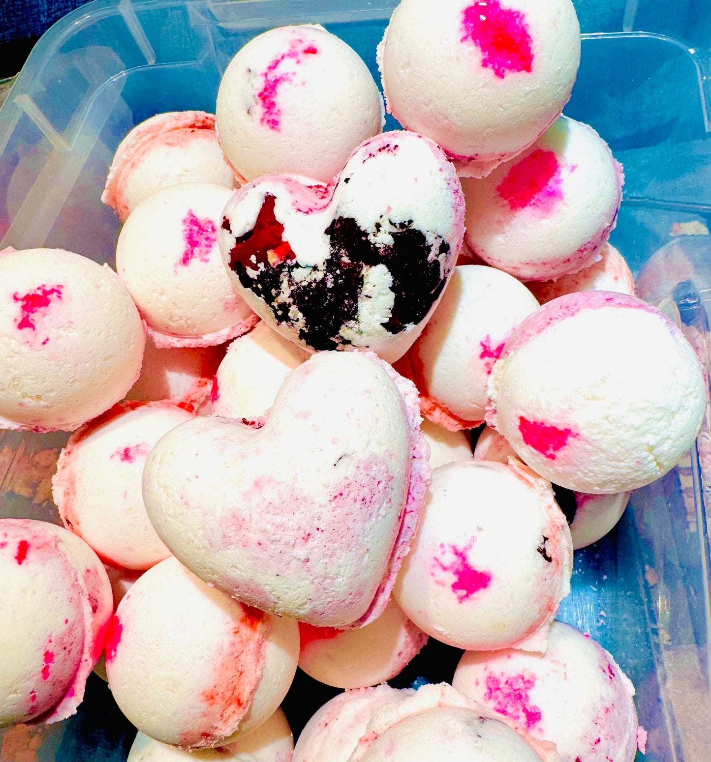 Bombes de bain entièrement naturelles